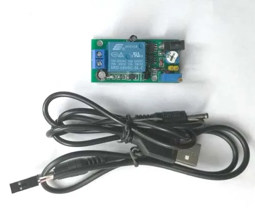 

Audio Headset Sensor Trigger Relay Switch Delay Trigger Switch Adjustable Audio Trigger