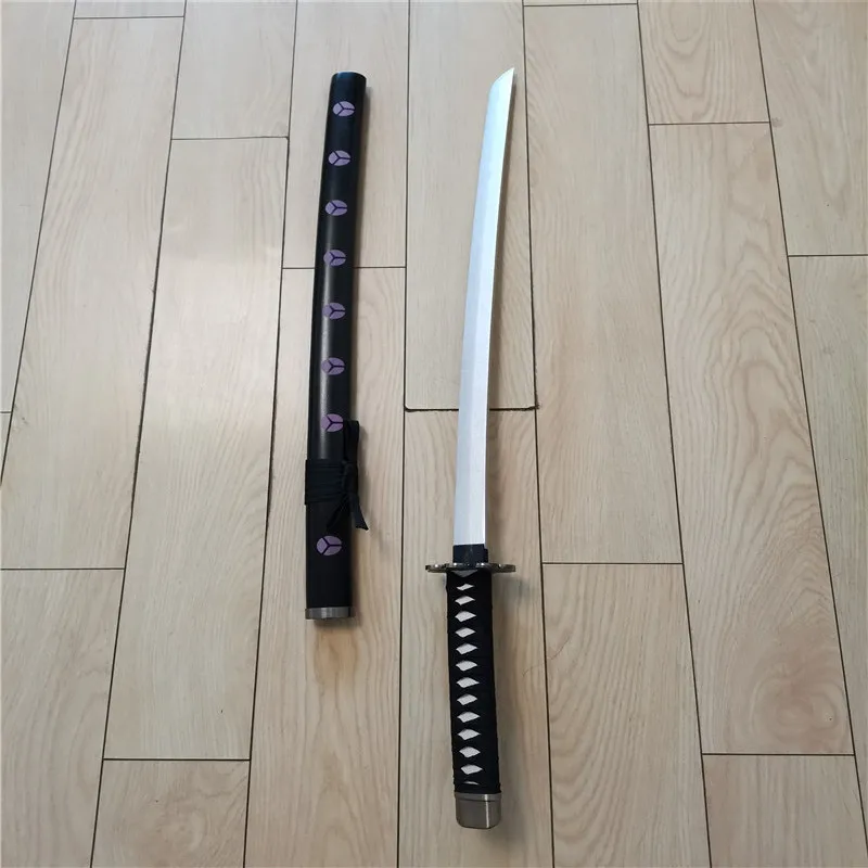 

Cosplay One Piece Roronoa Zoro Three-knife Ghost Cut Ver Qiu Shui Katana Halloween Role Play Sauron Weapon Sword 100cm Wood Prop