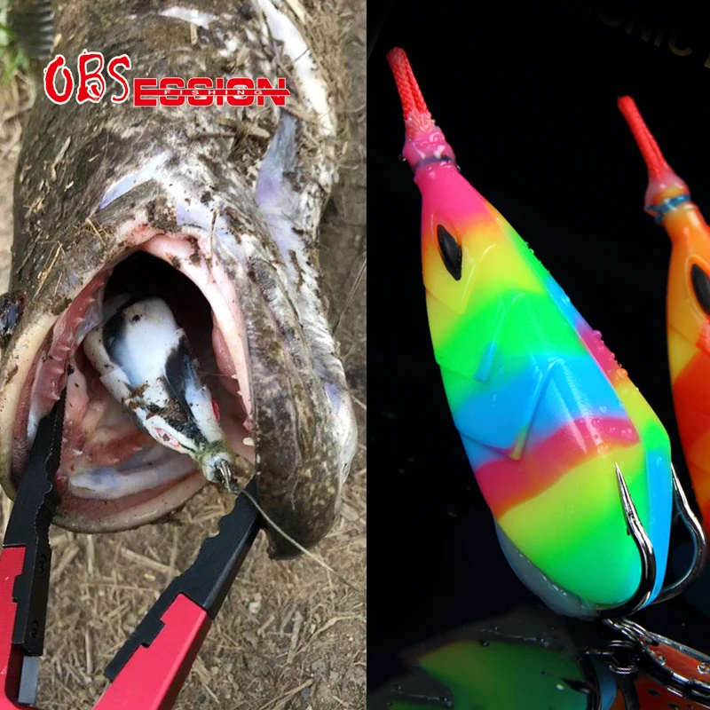 OBSESSION мягкая лягушка рыболовные приманки 13gTopWater Ray искусственная блесна Кривошип