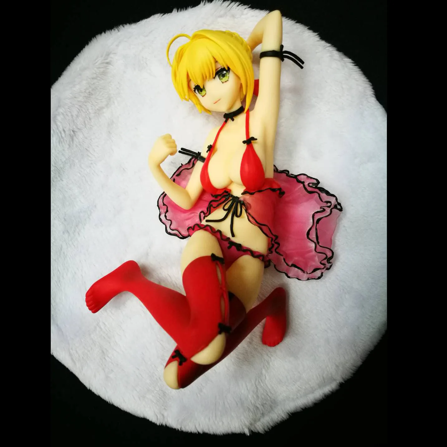 

Fate FGO Destiny Sleeping Position Nero Ceiba Model Garage Kit SABER Two-Anime Garage Kit Diffuse Country