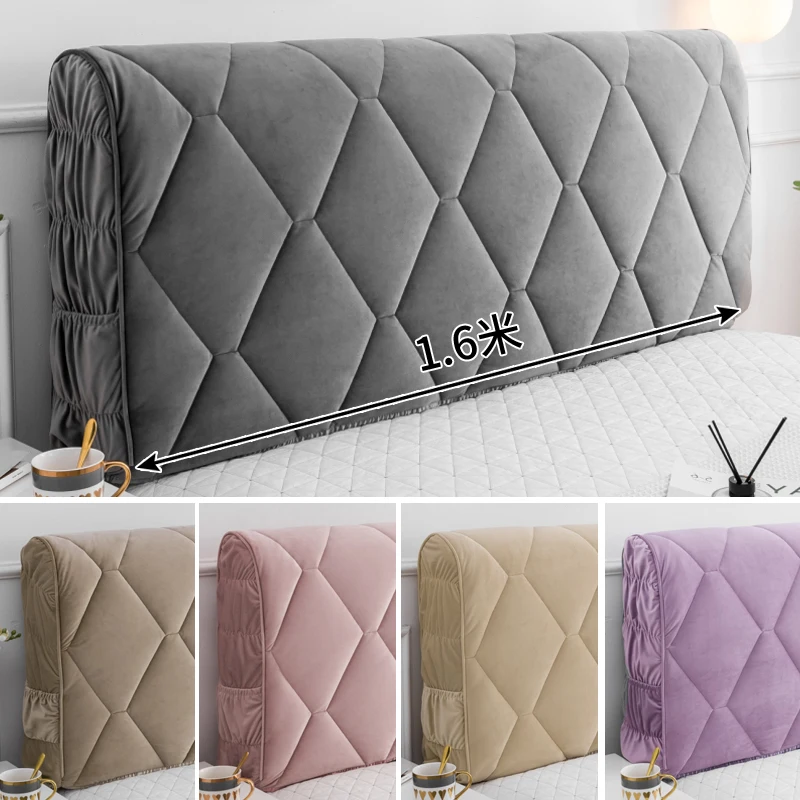 

All-inclusive fabric headboard cover soft package headboard cover simple modern European dust cover crash head protection cover