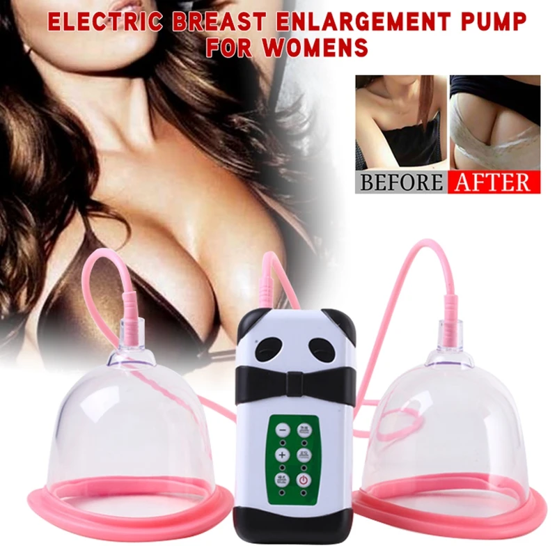 Электрический насос для увеличения груди женщин вакуумный | Красота и здоровье