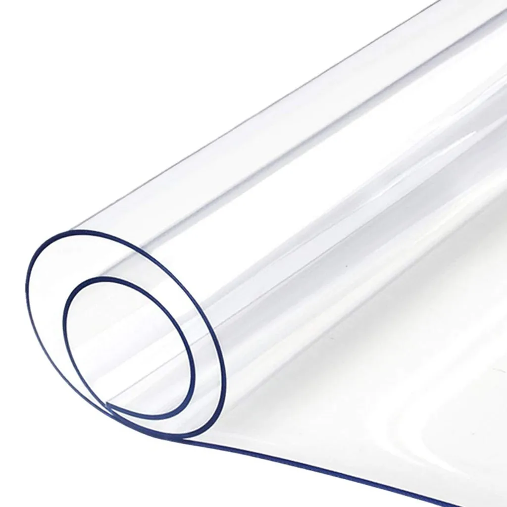 

TENSKE Waterproof PVC Protector For Tablecloth Table Desk Table Covers 23.5x23.5 Inch Soft Glass Dining Table Transparent Cover