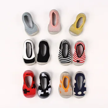

baby toddler shoes non-slip shoes sock floor shoes Anti-off Foot Socks Z19 5sizes boy girl color randomly ZFQ