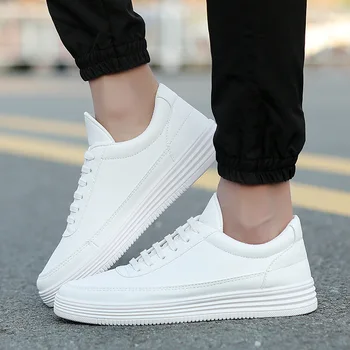 

Pop Tide Fashion Casual Shoes For Men Spring Autumn Male Sneakers Light Lace-up Flat Shoes Comfortable Footwear