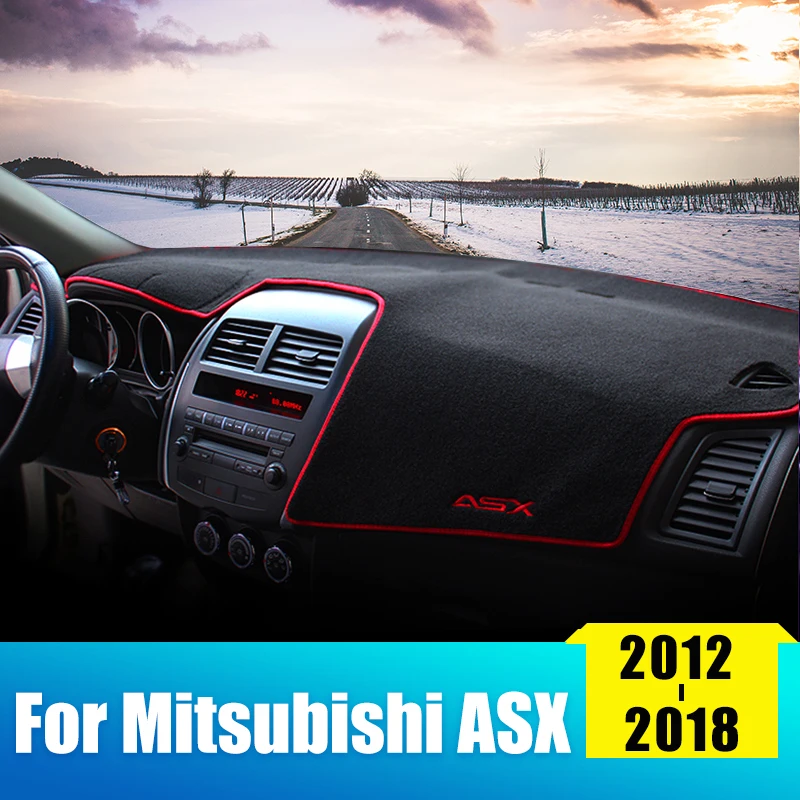 Приборной панели автомобиля крышка инструмент панельный коврик для Mitsubishi ASX 2010