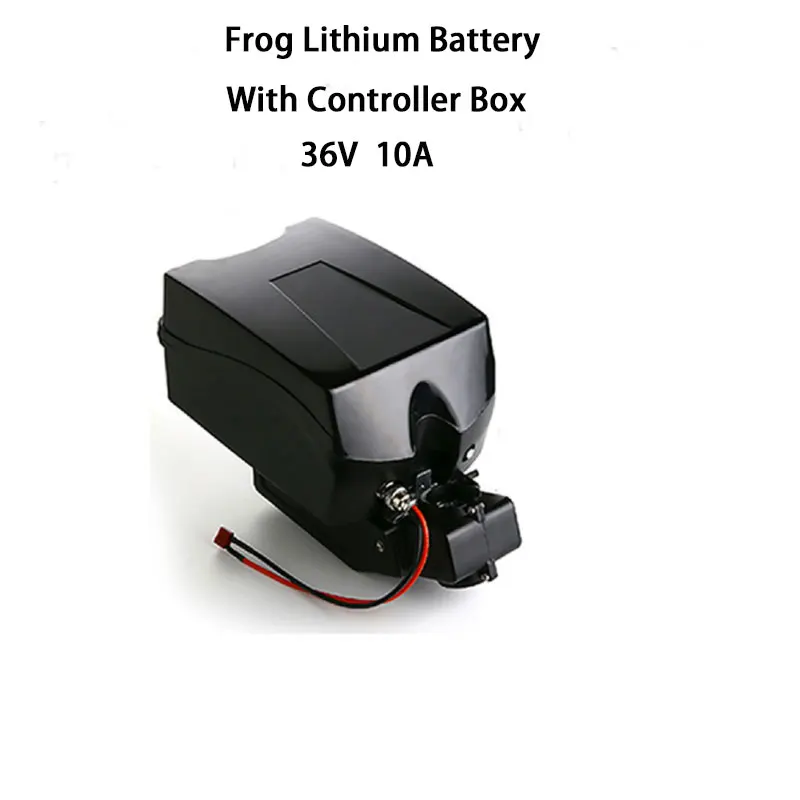 36 в 48 в электрический велосипед литиевая батарея 48 В Ebike аккумулятор лягушка с зарядным устройством контроллер коробка ЕС США нет налога - Цвет: 36V 10A Frog Battery