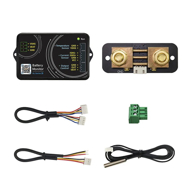 Battery Monitor Bluetooth KL-F DC 0-120V 0-600A Battery Tester Voltage Current VA Meter Battery Coulomb Meter Capacity Indicator 5
