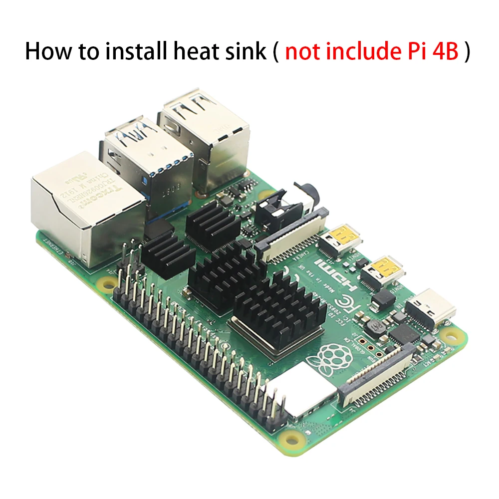 Raspberry Pi 4 ABS Чехол черный корпус защитный корпус+ вентилятор охлаждения алюминиевый радиатор для Raspberry Pi 4 Модель B для Pi 4B
