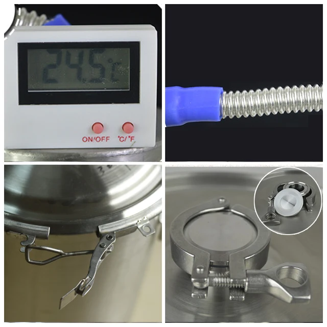 20L Home Moonshine Kis Lepárló, Otthoni Sörfőző Berendezések, Vodka, Pálinka, Whisky És Alkohol Sörfőzés - Image 5