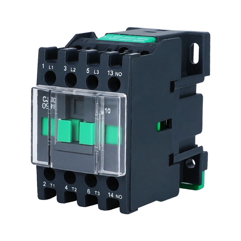 9A Magnetic Ac Contactor Din Rail NO Normal Open LC1D CJX2 0910 12V 24V 36V 110V 220V 380V Power Contact | Обустройство дома
