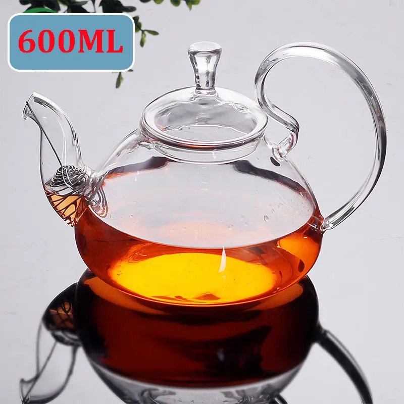 Экономичный кофейник стеклянные напитки жаростойкий Ресторан чайник кухонный ситечко вода домашний фруктовый сок