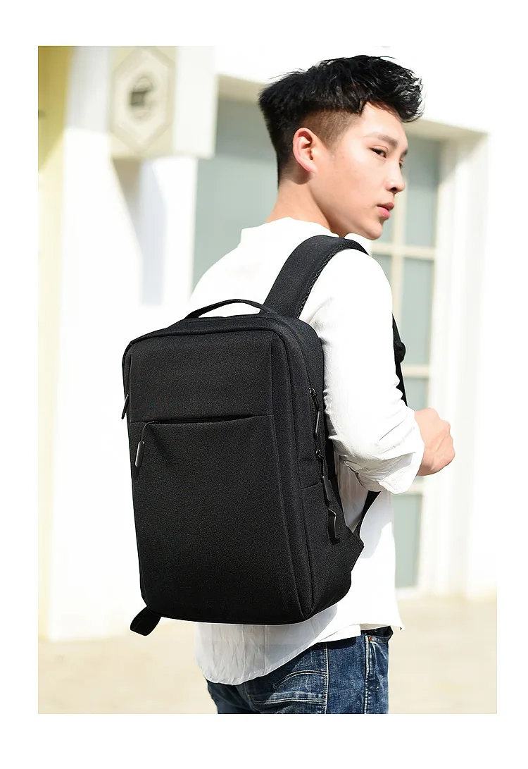 

Backpack for men large bag for 15.6'inch laptop shoulder bag Multifunction Oxford cloth women's backpack USB Charging portable