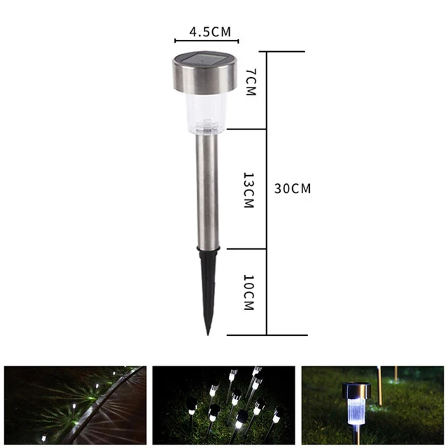 solar porch light LED Solar Garden Lights Outdoor Solar Powered Lamp Lantern Waterproof Landscape Lighting For Pathway Patio Yard Lawn Decoration solar lights Solar Lamps