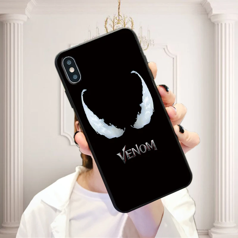 Slicone для Iphone 11 11pro Чехлы 6 6s Plus Etui Apple Iphone11 Pro Max чехол Capa 5 S Чехол Fundas Paras Venom |