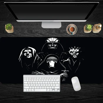 

900x400mm Star Wars Gaming Mouse Pad XXL Computer PC Mousepad Large XL Rubber Desk Keyboard Mouse Pad Mat Gamer for PC Desktop
