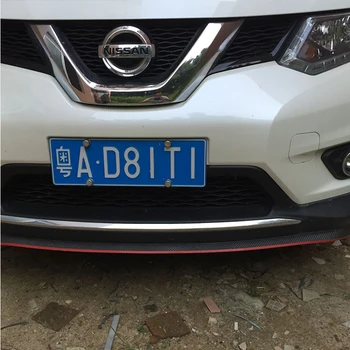

Front Bumper Lip Splitter Chin Spoiler Body Kit Trim for nissan x-trail tiida qashqai