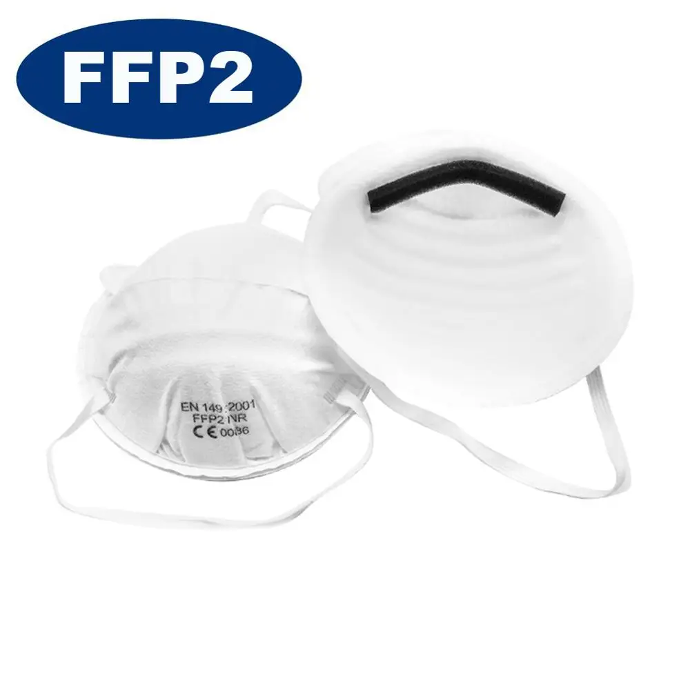 

1pcs-50Pcs Ffp2 Mask With Valve Non-woven Dust Mask Anti PM2.5 Anti Riding Mask Safety respirator ffp3 mascherine ffp2 Masks
