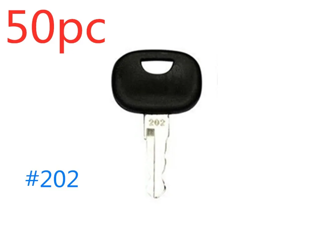 50pc Heavy Equipment Key 202 RE183935 For For Volvo Compact Loader