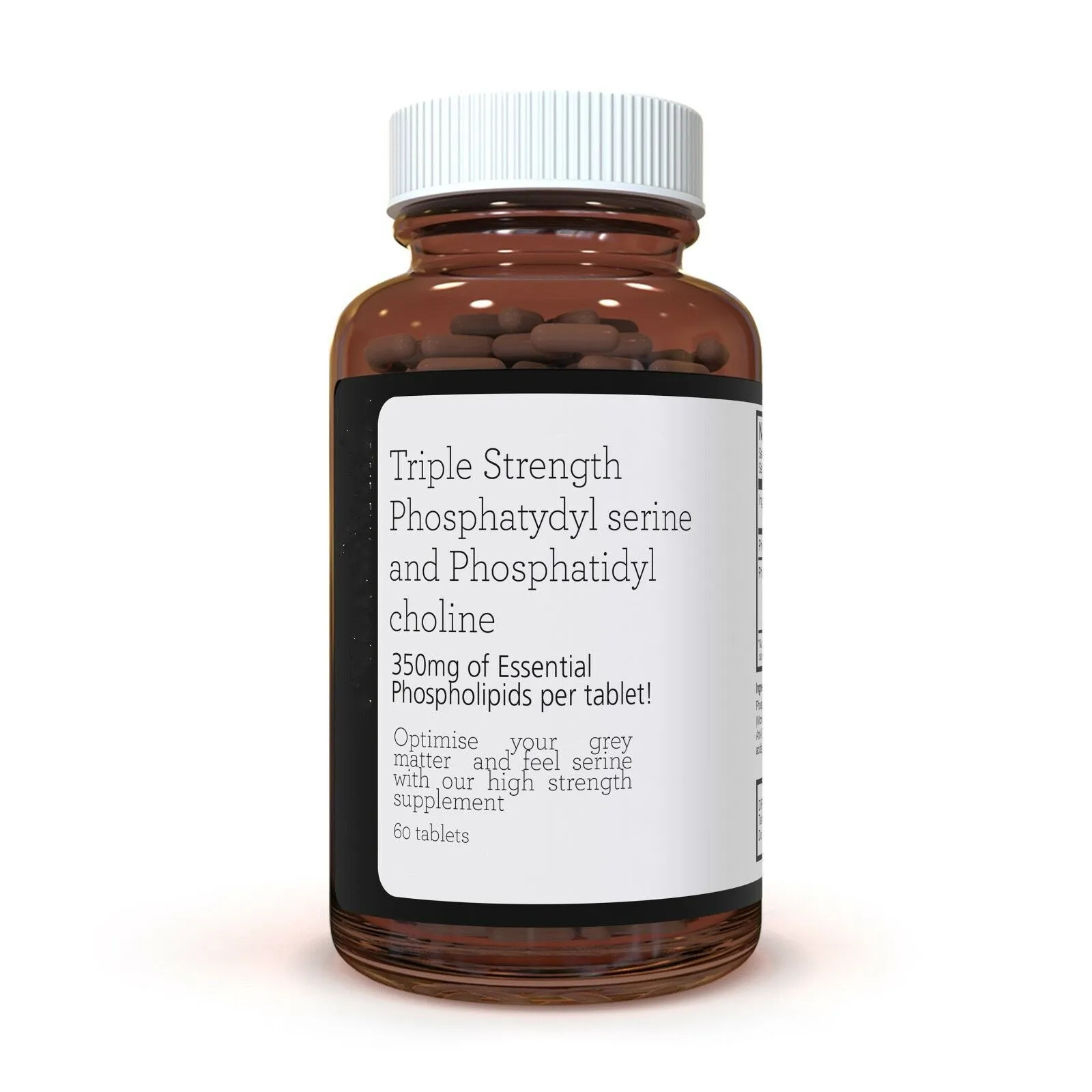 

TRIPLE STRENGTH PHOSPHATIDYL SERINE AND PHOSPHATYDYL CHOLINE X 60 PCS