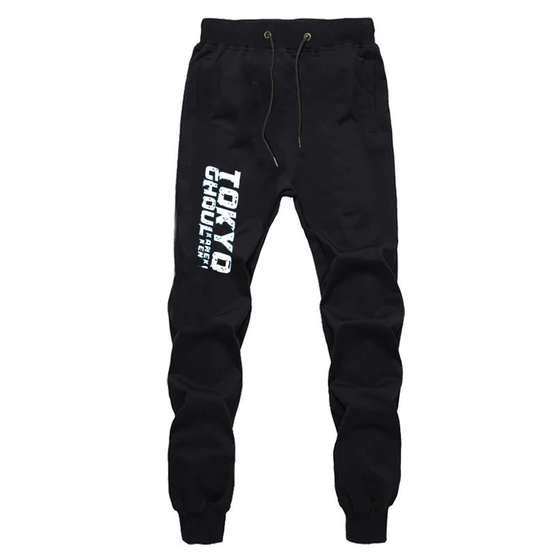 mens harem joggers Mens Joggers Casual Pants Fitness Male Sportswear Tracksuit Bottom Sweatpants Trousers Tokyo Ghoul Black Gym Jogging Track Pants harem pants