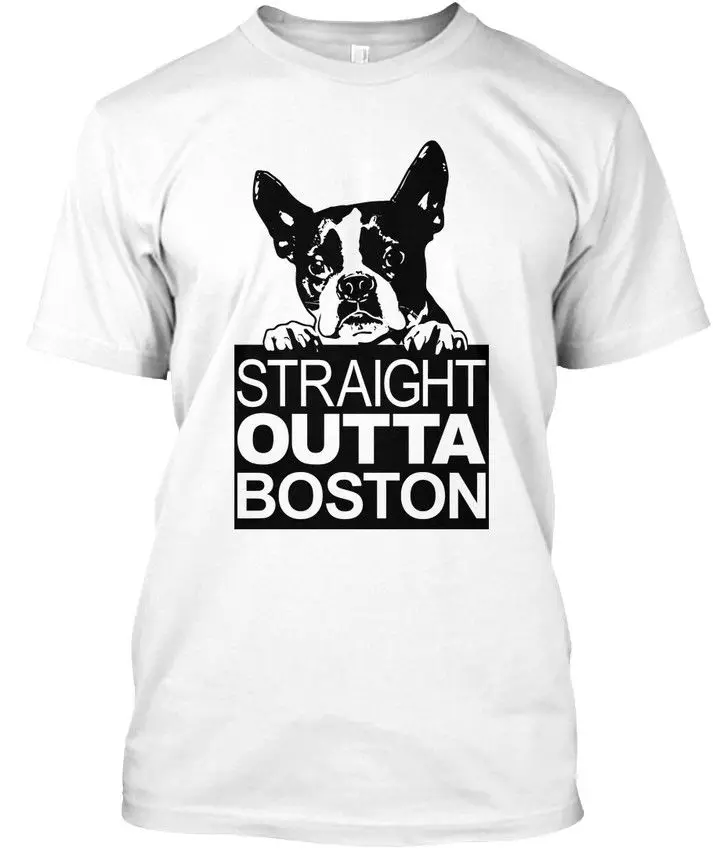 . Boston Terrier Premium Tee T-ShirtMen's Clothing T-Shirts |