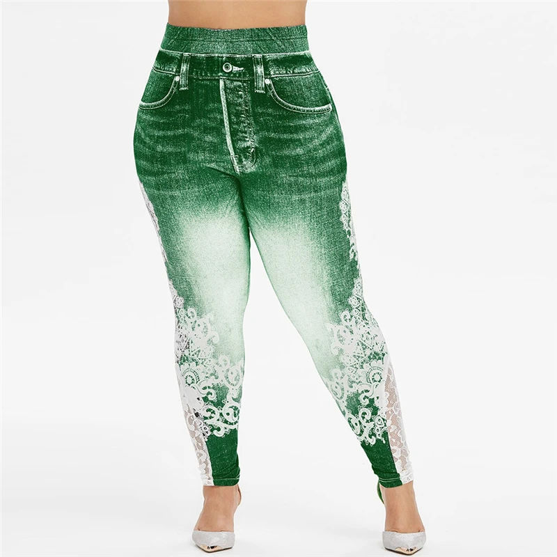 FREE OSTRICH Women Printed Yoga Fitness Leggings Striped Pants High Waist Zipper Trousers Striped Sports Pants Female Bottom 926