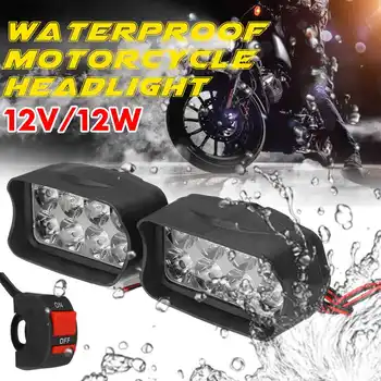 

LED Work Bar Light Motorcycle Headlight for Car Motorcycle Tractor Boat Off Road 4WD 16LED Truck SUV ATV Fog Lights Lamp 12V 12W