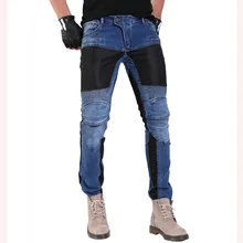 Komine 719 штаны для езды на мотоцикле мото джинсы защитные штаны мотокросса джинсы с сеткой 4 X набедренная защита