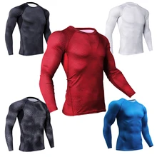 Прохладный движущийся плотный спортивный мужской тренировочный беговой велосипед Быстросохнущий джемпер фитнес силовая тренировка модная новинка