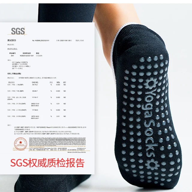 New Women High Quality Bandage Yoga Socks Anti-Slip Quick-Dry Damping Pilates Ballet Fitness Socks Breathable Gym Sports Socks 4