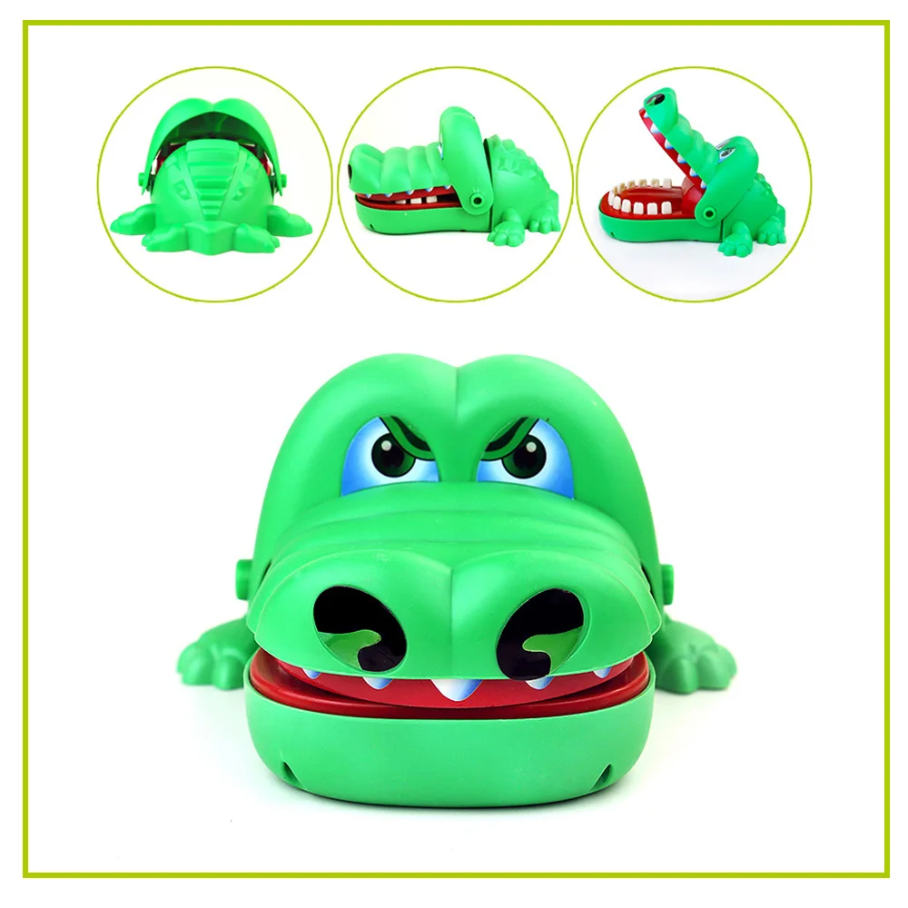 Игрушка прикол игра на палец крокодил Забавный дантист креативная игрушка для