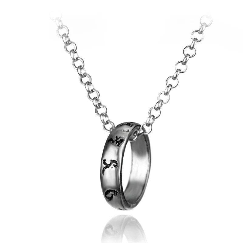 Винтажное ожерелье с изображением города костей старинное круглое подвеской из