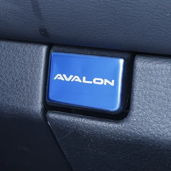 

Carstyling Storage Box Button Patch for Toyota Avalon 2019 2020 Co-pilot Front Handle Button Sequins Accessories
