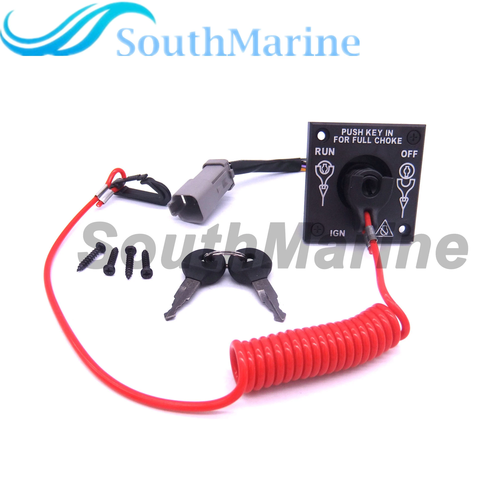 Parts & Accessories Boat Parts Ignition and cutoff switch for a Johnson