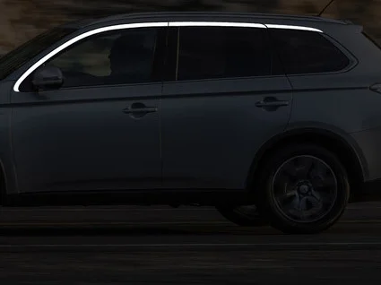 Нержавеющая сталь окна автомобиля планки для mitsubishi outlander 2013 - Цвет: 6 pcs trims 2