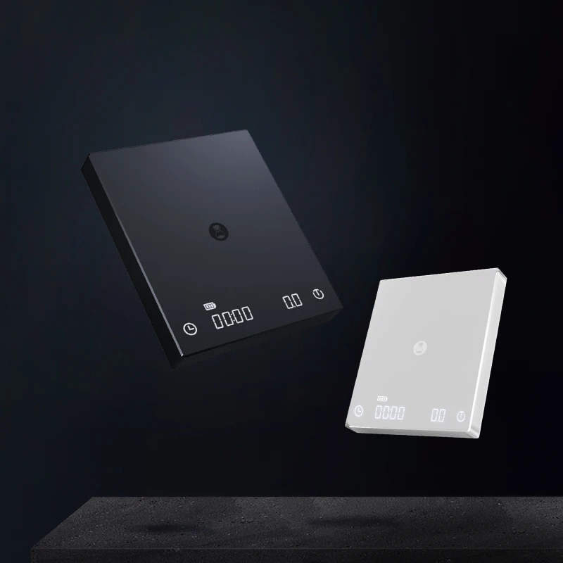  TIMEMORE Black mirror BASIC electronic scale hand drip espresso Rechargeable smart coffee scale Tim - 10000025981622
