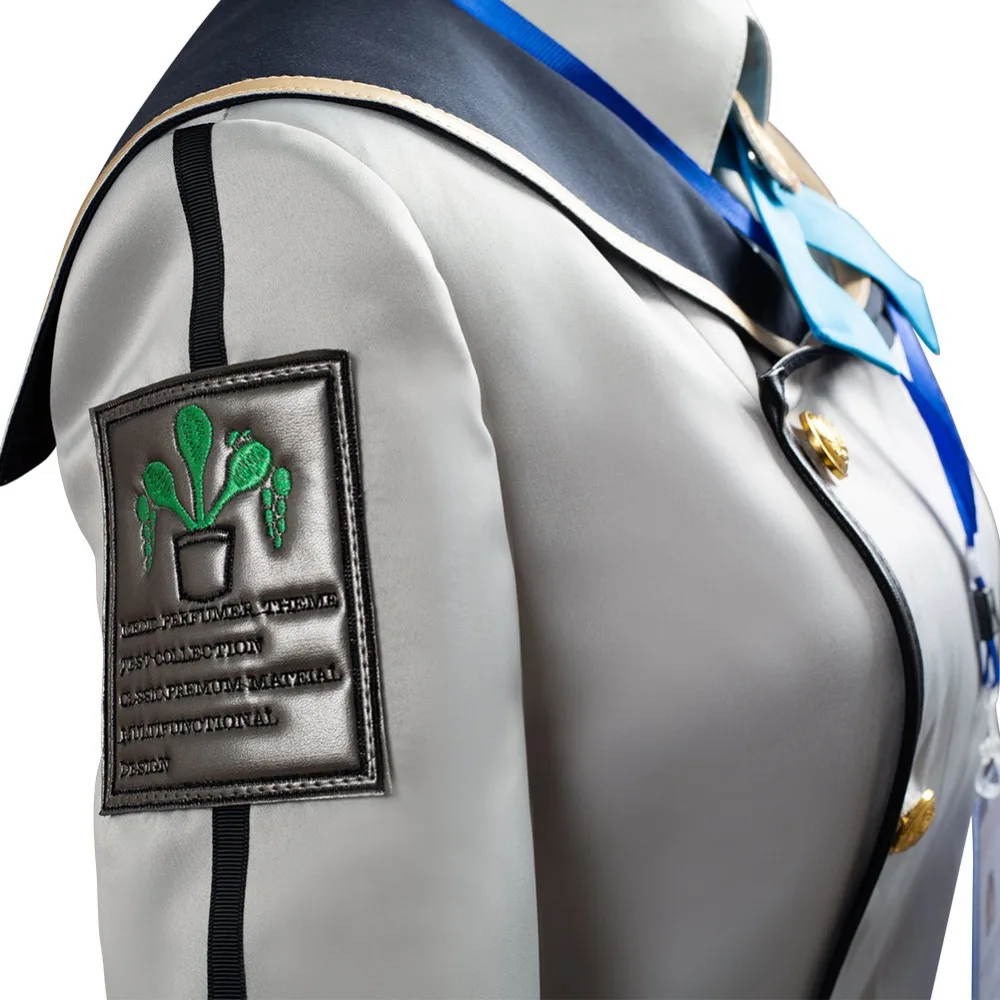 Игра Arknights Парфюмер Косплей медицинский костюм для персонала Женщины Девушки Униформа костюм Хэллоуин карнавальные костюмы