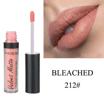 

PHOERA Velvet Matte To Glitter Liquid Lipstick Waterproof Lip Gloss Makeup Women Fashion Makeup Gift Sexy Red Lip