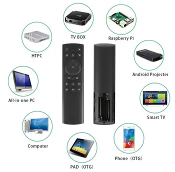 

G20S 2.4G Wireless Voice Remote Controller 6-axis Gyroscope Aerial Flying Rat Air Mouse