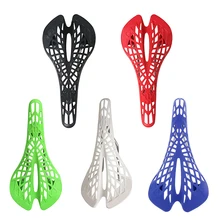 

65% Discounts Hot! Soft Wide Hollow Spider Web Saddle Seat Pad Bicycle Saddle Cycling Racing Seat Cushion for MTB Road Bike