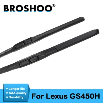 

BROSHOO Car Windscreen Wipers Blade Rubber For Lexus GS450H Fit Standard Hook Arms 2010 2011 2012 2013 2014 2015 2016 2017