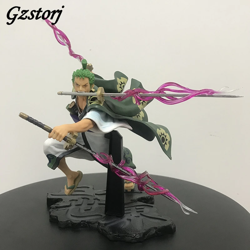 cm One Piece New World Roronoa Zoro Anime Figure Zoro Pvc Action Figure Roronoa Zoro 3000 World Figure Collectible Model Toys Action Figures Aliexpress