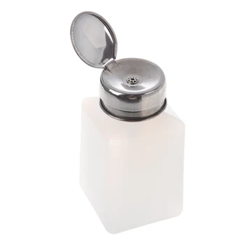 

New Empty Pump Dispenser For Nail Art Polish Remover 200ML Bottle