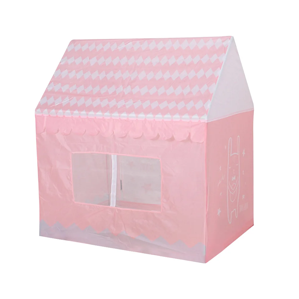 Детская палатка игрушка Портативный складной Крытый игры на свежем воздухе дома-палатки, дней рождений и бассейн моделирование дома розового цвета, лучший подарок для детей