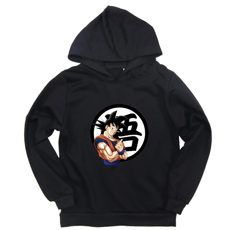 Hoodies 16 New dragon ball Boys Girls Hoodies Black Gray Red Sweatshirt Toddler Baby Hooded Casual Streetwear Children Autumn Clothing - Цвет: Hoodies 16