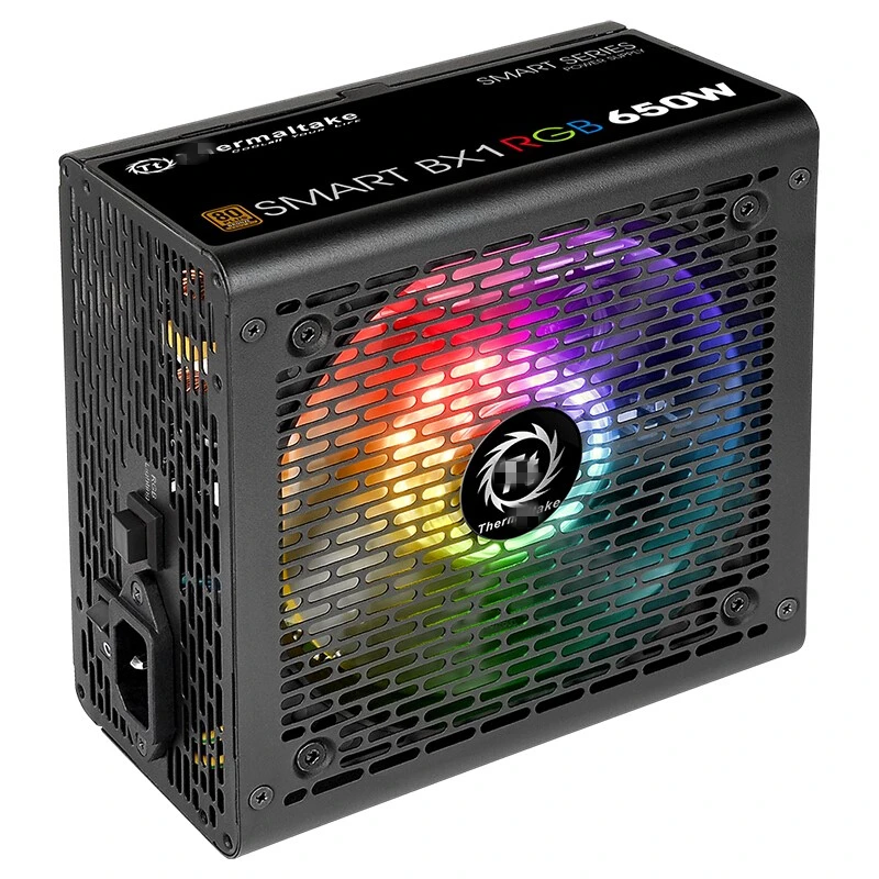 Блок питания для Thermaltake(Tt) Smart BX1 RGB 650W ATX 12V 80plus Bronze Silent источник питания 650W источник питания SPR-650AH2NKB-2