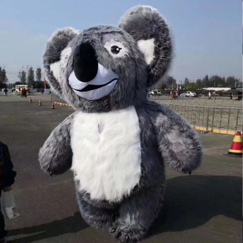 Стиль коала надувной маскарадный костюм косплей праздничная одежда реклама карнавал Хэллоуин Пасхальный Adult1.6m до 1,95 m