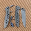 Green thorn Lee quick opening folding knife M390 blade titanium alloy handle camping outdoor survival fruit EDC tool 5