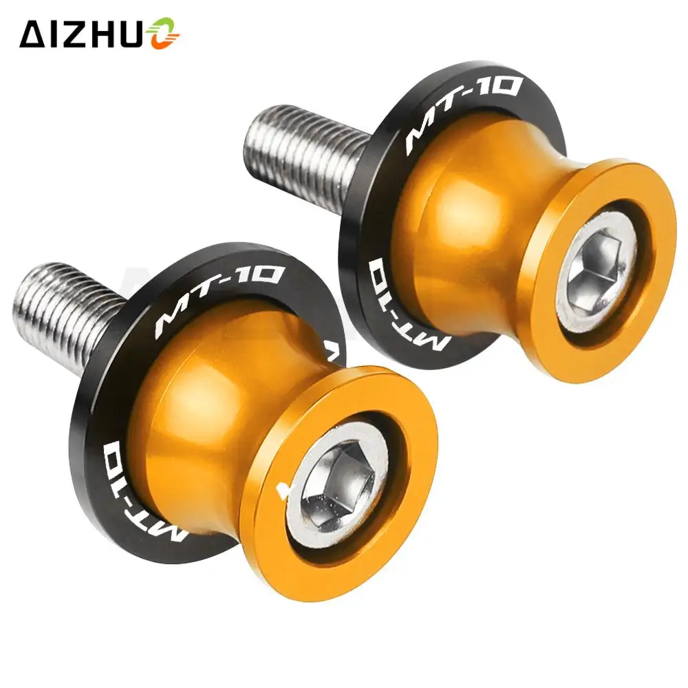 Motorcycle Swingarm Slider Spools MT 10 CNC Stand Screws 6MM Accessories FOR YAMAHA MT10 MT-10 2016-2021 2020 2019 2018 MT10 SP
